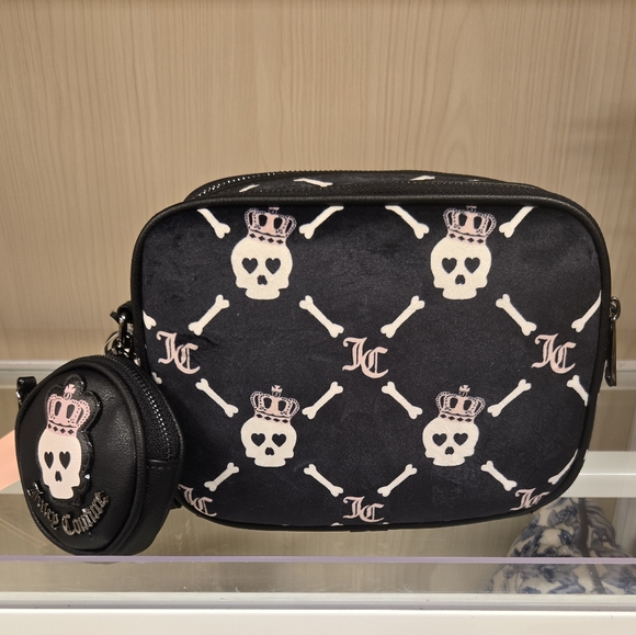Juicy Couture Handbags - NEW Juicy Couture Skull Haunted Crossbody Handbag